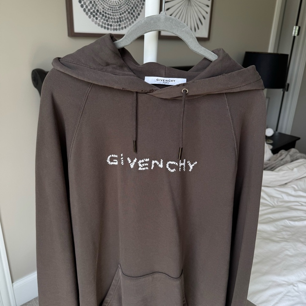 Givenchy Logo-Emboidered Loopback Cotton-Jersey H… - image 6